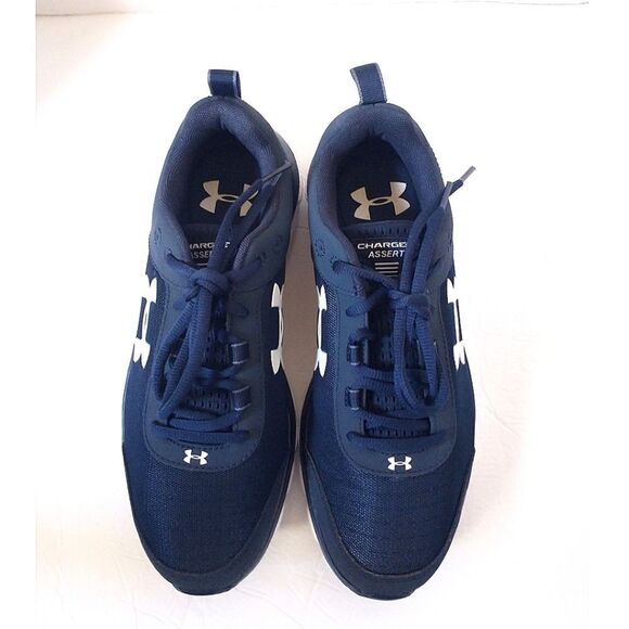 New! UNDER ARMOUR Men's Charged Assert 8 Sneakers Running Shoes Blue 8.5 NWOB - Picture 6 of 9